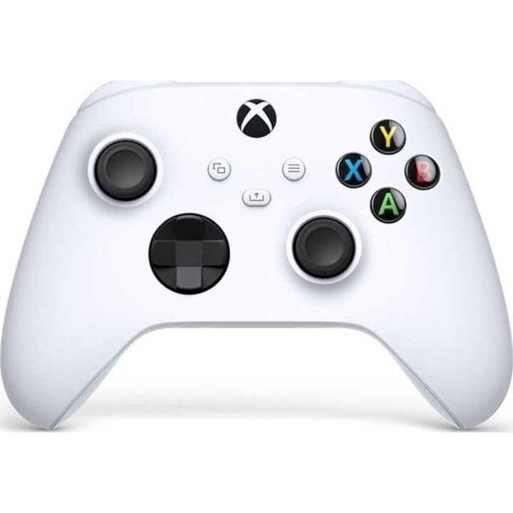 Controller wireless Microsoft per Xbox Serie X/One/PC, bianco