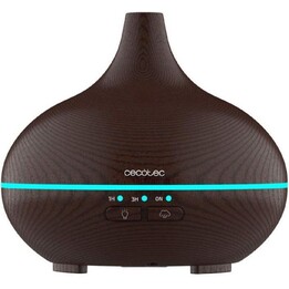 Cecotec Pure Aroma 150 Yin, Ultrasonic Humidifier and Silent Aroma Diffuser System, Brown