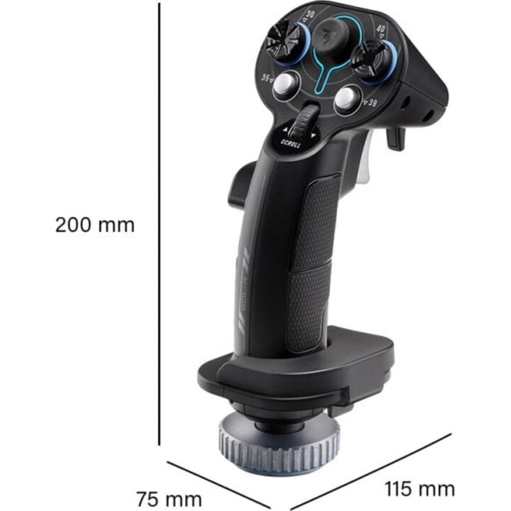 Thrustmaster Sol-R 3 AVA Add-On Grip Grip spaziale ambidestro per PC
