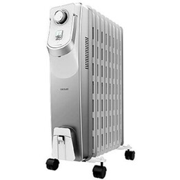 Cecotec ReadyWarm 9000 Space 360, radiador a óleo com difusão de calor de 360 graus, cinzento