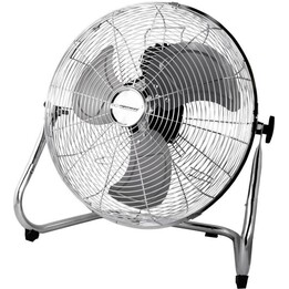 Esperanza EHF006 Cyclone, 18-Inch Circulation Fan with Chrome Finish and High Flow, Silver