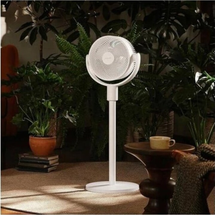 Xiaomi Smart Standventilator, intelligenter Standventilator mit App-Steuerung und leisem Betrieb, weiß