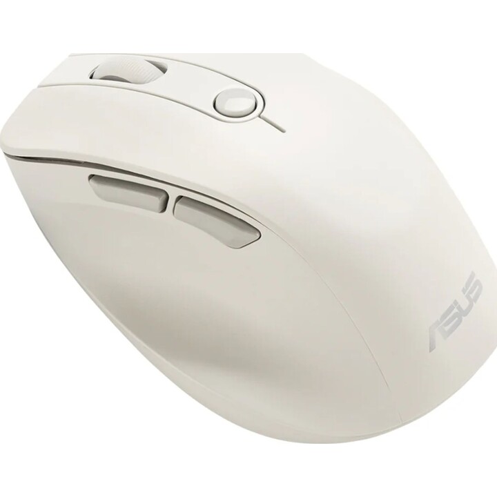 Rato ASUS MD105 sem fios RF Bluetooth 2400 DPI Bege Ergonómico
