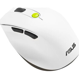 ASUS MD105 Mouse Bluetooth RF senza fili 2400 DPI Bianco Verde Ergonomico