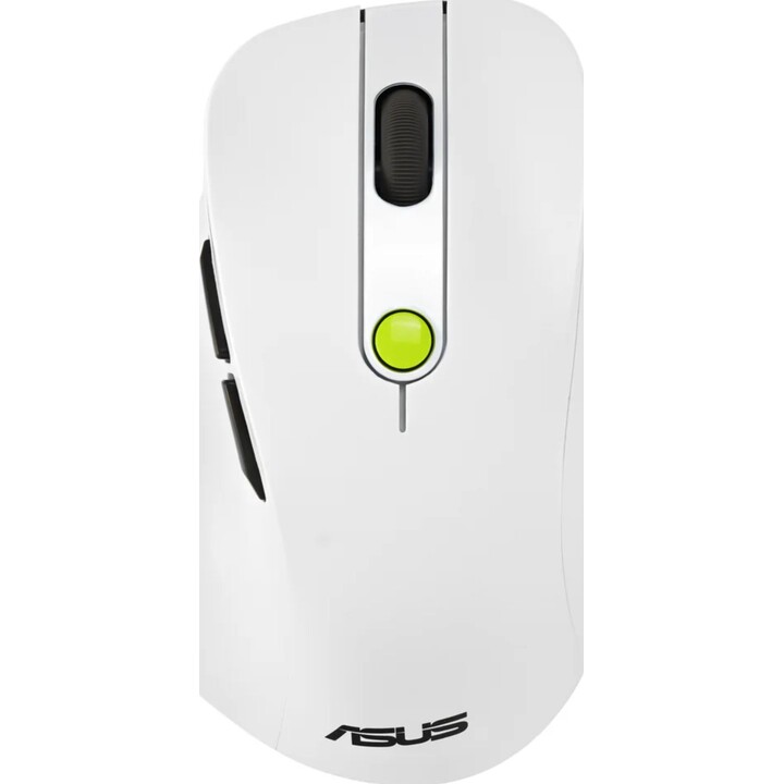 ASUS MD105 Mouse Bluetooth RF senza fili 2400 DPI Bianco Verde Ergonomico