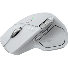 Logitech MX Master 4 Bluetooth Mouse 8000 DPI Silver Side Scroll Wheel Ergonomic for Mac