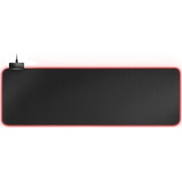 Cuscinetto per mouse da gioco nero RGB XXL di Mars Gaming MMPRGB2