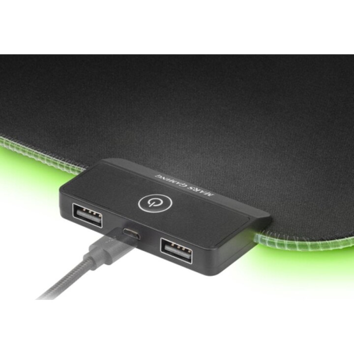 Mars Gaming MMPRGB2 XXL RGB Schwarz Gaming Mauspad