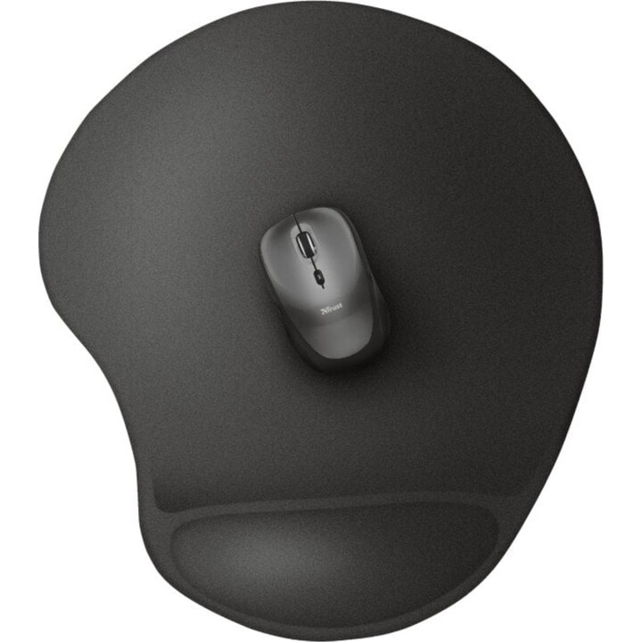 Trust Bigfoot XL tapete de rato com apoio de pulso em gel, preto