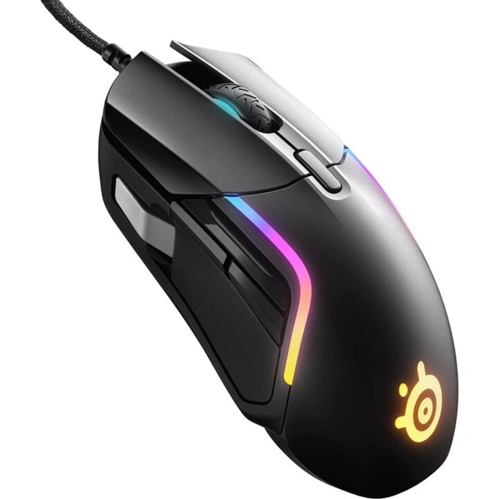 Mouse da gioco SteelSeries Rival 5 18000 DPI nero