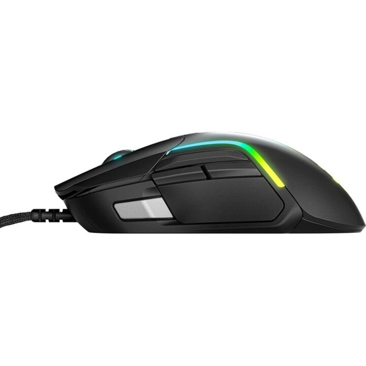 Mouse da gioco SteelSeries Rival 5 18000 DPI nero