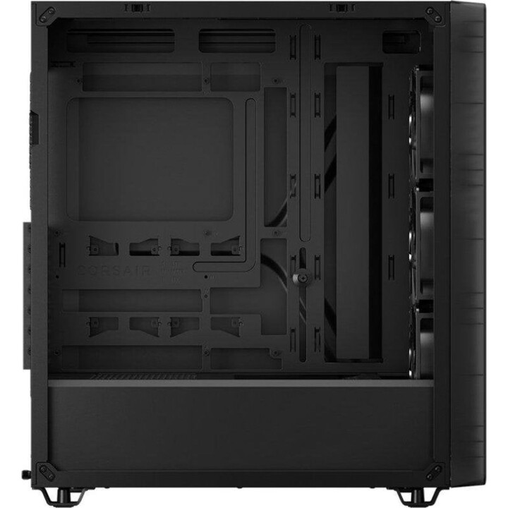Corsair 3200D RS Mid-Tower PC Tower, vetro temperato, 3 ventole, USB-C, nero