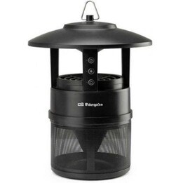 ORBEGOZO MQ 7500 Armadilha eléctrica para insectos com descarga para proteção de áreas interiores, preto