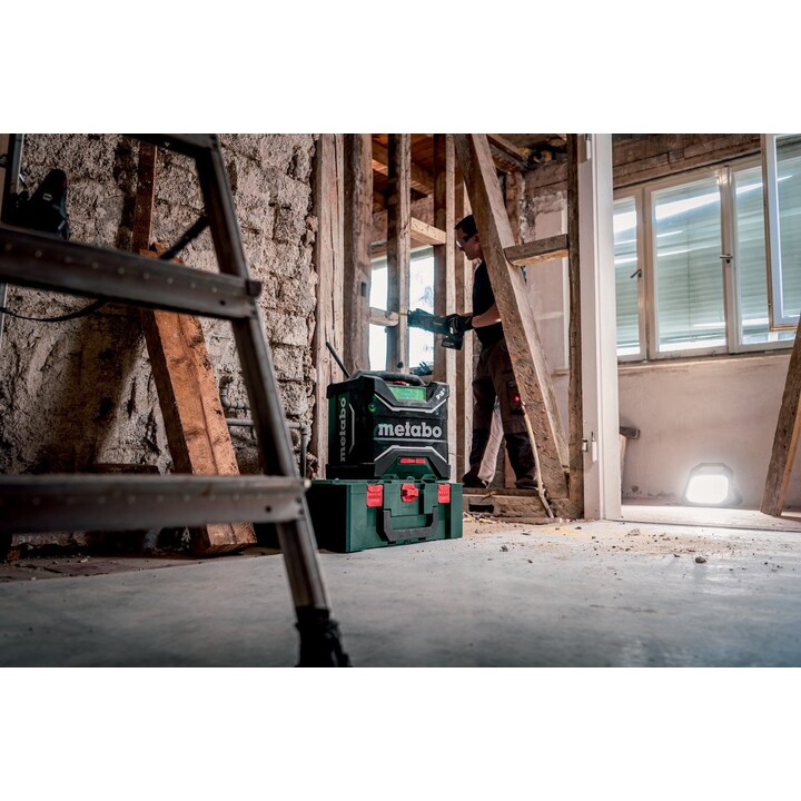 Metabo RC 12-18 Postazione di lavoro Analogica e Digitale Nero, Verde, Rosso
