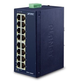 Switch PLANET ISW-1600T não gerenciável Fast Ethernet (10/100) Azul