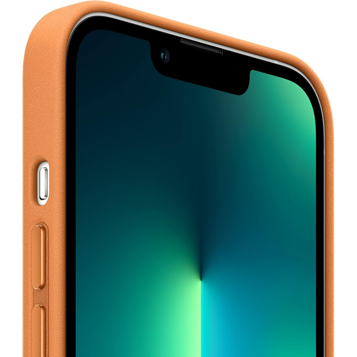 Apple Funda de piel con MagSafe para iPhone 13 Pro Max - Marrón dorado