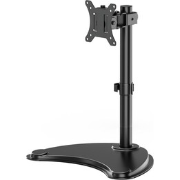 Gembird MS-D1ST-04 Schreibtischständer für Monitore von 13 bis 32 Zoll, verstellbar, weiß