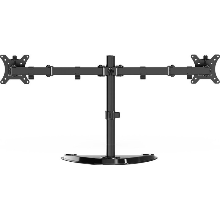 Gembird MS-D2ST-02 Soporte de sobremesa para monitores dobles de 13 a 32 pulgadas, blanco