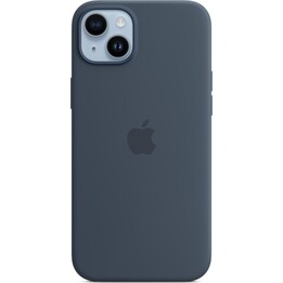 Blue Silicone Case for Apple iPhone 14 Plus
