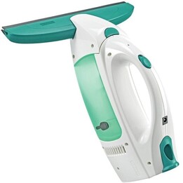 Leifheit 51003 Limpia Cristales Eléctrico con Sistema de Secado Rápido y Succión, Azul