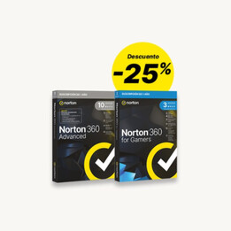 25% Rabattaktion Norton 360 Advanced 200GB / 1 Benutzer / 10 Geräte / 1 Jahr / Box / 21468805