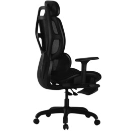 Powerbasic Pinhel - Silla de Oficina Ergonómica Negra