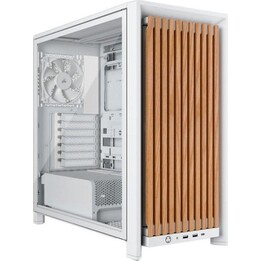 Corsair FRAME 4000D Wood RS Modular White Oak PC Tower Chassis with 4 PWM Fans