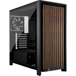 Telaio PC Tower Corsair FRAME 4000D Wood RS pannello in legno di noce 4 ventole PWM nere