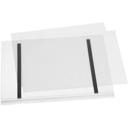 DURABLE 501919 water-resistant magnetic pocket A3 transparent