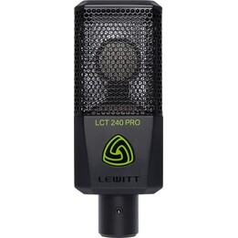 Micrófono de estudio Lewitt 240 Pro BK