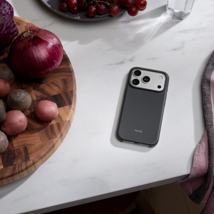 Capa Beats com MagSafe e controlo de câmara para iPhone 17 Pro Cinza Granito
