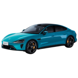 Xiaomi SU7 1/18 Die-cast Model Car Aqua Blue