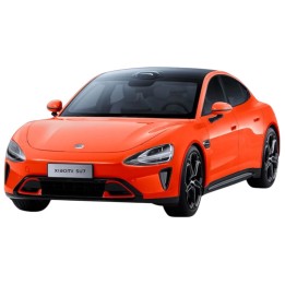Xiaomi SU7 1/18 Die-cast Model Car Lava Naranja