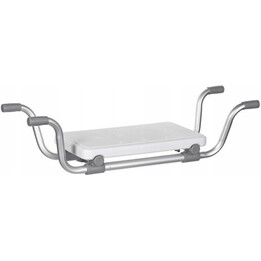 Actionmed LW200AM Banco de Baño Ergonómico y Profundo para Seguridad en Ducha y Bañera, Blanco