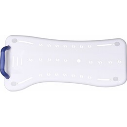 Actionmed LW300AM Banco de baño con asas de seguridad para mayor estabilidad, blanco