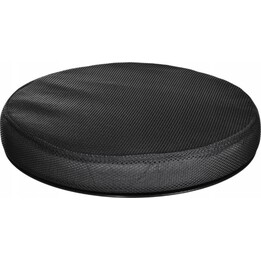 Actionmed PO600AM Almohada Ortopédica Giratoria para Soporte Lumbar y Confort, Negro