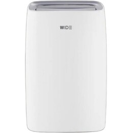 Deshumidificador de aire profesional Wide con gran capacidad de extracción de 30 litros, blanco