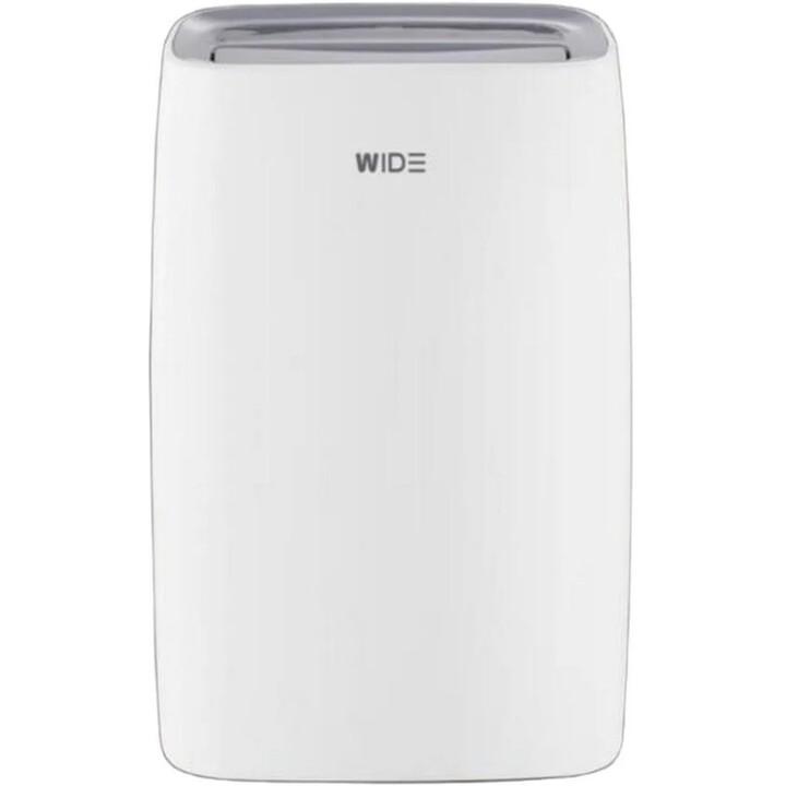 Deumidificatore d'aria professionale Wide con grande capacità di aspirazione da 30 litri, bianco