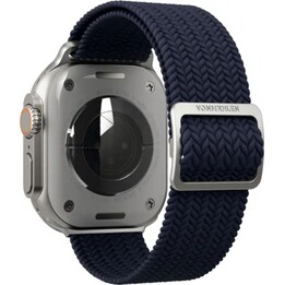 Vonmählen Woven Strap for Apple Watch 38/40/41/42 mm, Navy Blue