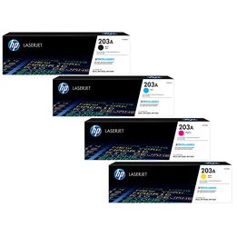 Toner originali HP 203A - Confezione multipla da 5 (2x CF540A, CF541A, CF543A, CF542A)