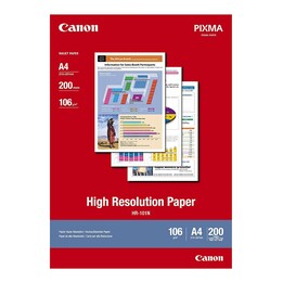 Papel de alta resolución Canon HR-101N A4 210x297 mm 106 g/m² - 200 hojas