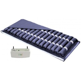 REHA FUND BF4000 Matelas pneumatique anti-escarre 17 cellules avec valve CPR, bleu