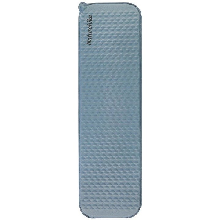 Naturehike Cnk2300Dz013 Colchoneta cuadrada autoinflable para camping al aire libre, Azul