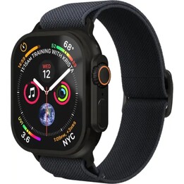 Bracelete de nylon clássica Vonmählen para Apple Watch 38/40/41/42 mm, azul-marinho