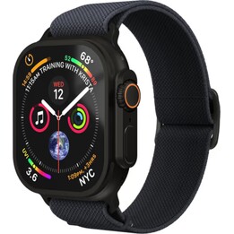 Vonmählen Classic Nylon Strap pour Apple Watch 44/45/46/49 mm, bleu marine