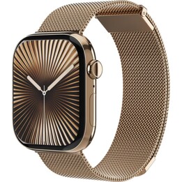 Vonmählen Bracelet Milanaise Loop 2 pour Apple Watch 44/45/46/49 mm, couleur coucher de soleil