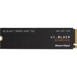Western Digital WD_BLACK SN850X 1TB SSD M.2 7300 MB/s Hard Drive Without Heatsink