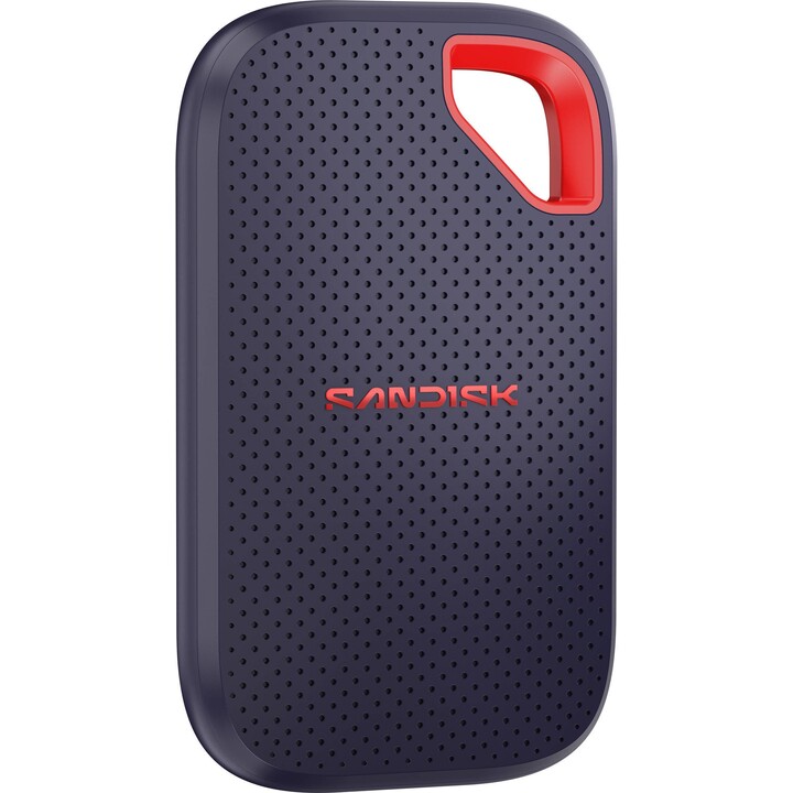 SanDisk Extreme PRO 2TB Portable NVMe SSD USB 3.2 Gen 2x2 mit 2000MBs Geschwindigkeit Schwarz
