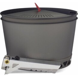 Primis PrimeTech 1.3 Liter Aluminum Pot Set for Professional Outdoor Cooking, Grey