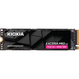 Disco rígido com eficiência energética Kioxia Exceria PRO G2 2TB SSD M.2 NVMe PCIe 5.0 14900 MB/s